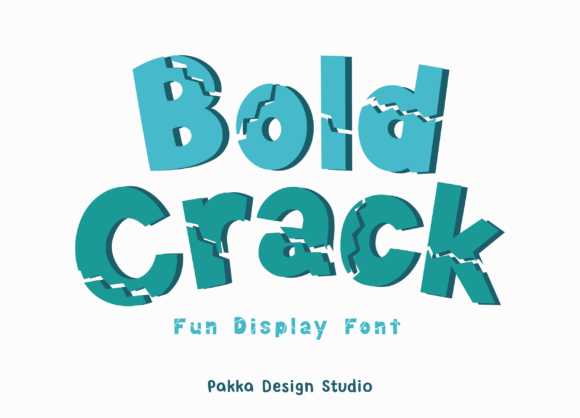 Bold Crack: How a Cracked Glass Font Elevates Campaign Typography