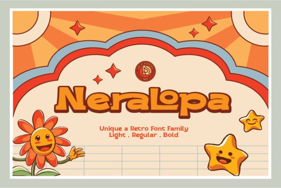 Boost Your Brand with the Neralopa Retro Display Font