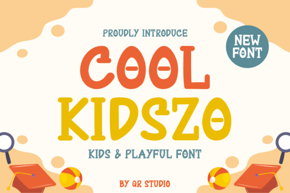 Cool Kidszo: A Modern Display Font for Magical Editorial Design