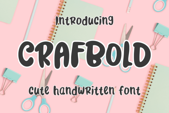 Crafbold: A Joyful Display Font for Modern Editorial Design