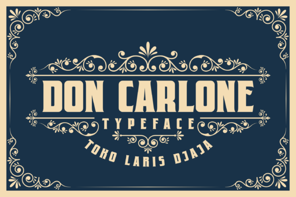 Don Carlone: A Bold Display Font for Modern Web Design and Digital Branding