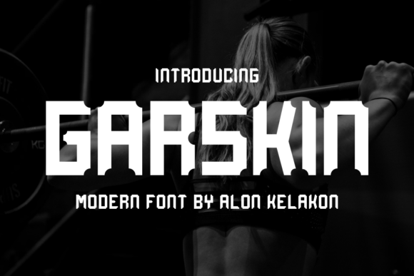 Garskin: A Bold Display Font for Business Branding