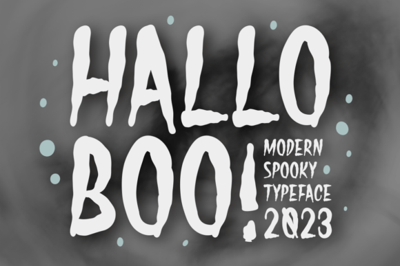 Hallo Boo: A Spooky Display Font for Halloween-Themed Web Design