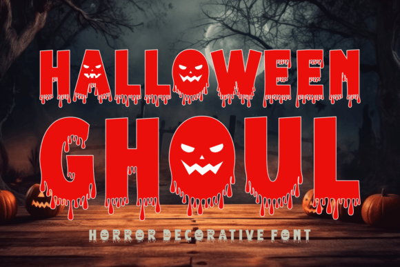 Halloween Ghoul: The Display Font That Elevates Your Campaign’s Spooky Vibe