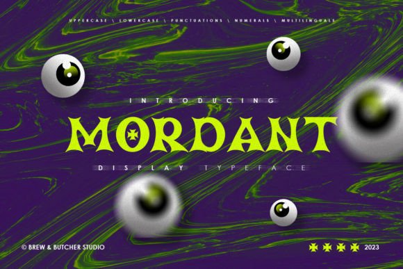 How Mordant Font Sharpens Campaign Visuals with Bold Personality