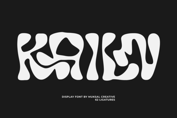 Kailn: A Quirky Display Font for Crafters and Product Designers