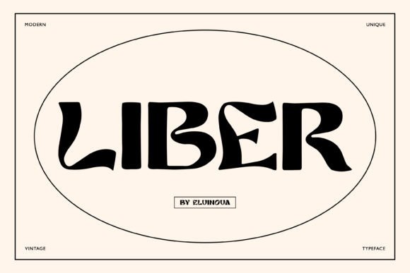 Liber Retro Font: Stylish Branding for Small Businesses