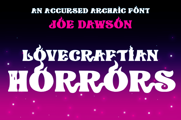Lovecraftian Horrors Font: A Web Designer’s Review for Bold Brand Typography