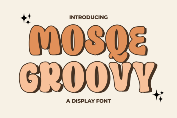 Mosqe Groovy: A Playful Display Font That Adds Personality to Web Design
