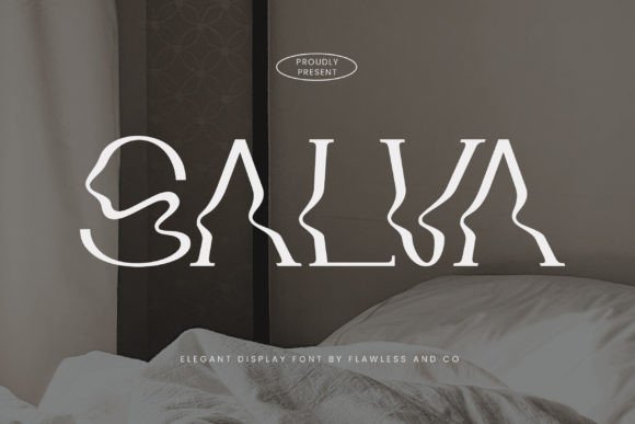 Salva: A Display Font That Elevates Campaign Visuals with Oceanic Elegance