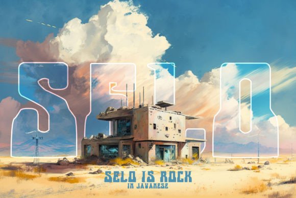 Selo: A Retro Display Font That Elevates Modern Marketing Design