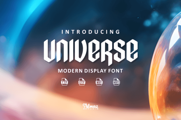 Universe: A Display Font That Brings Handmade Designs to Life